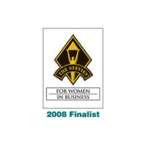 2008 Finalist The Stevies For Women in Business logo